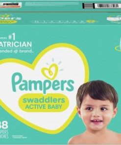 Diapers Size 7, 88 Count – Pampers Swaddlers Disposable Baby Diapers, (Packaging May Vary)