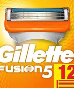 Gillette Fusion5 Men’s Razor Blades Pack of 12 Refills