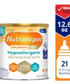 Nutramigen Hypoallergenic Infant Formula with Enflora LGG – Powder, 12.6 oz Can