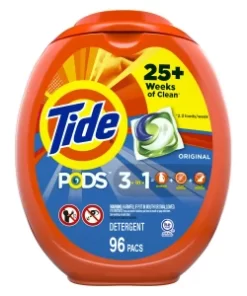Tide Pods Original Scent 96 Ct, Laundry Detergent Pacs