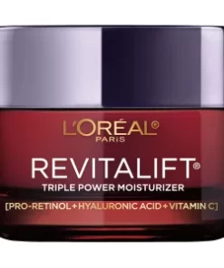 L’Oreal Paris Revitalift Triple Power Face Moisturizer, 1.7 oz