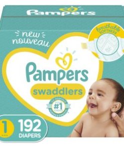 Pampers Swaddlers Diapers (Size 1, 192 Count)