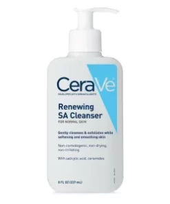 CeraVe Renewing SA Face Cleanser for Normal Skin, 8 oz.