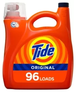 Tide Original HE, 96 Loads Liquid Laundry Detergent, 138 fl oz