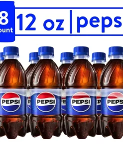 Pepsi, Original Cola Soda Pop, 12 fl oz Bottles, 8 Pack